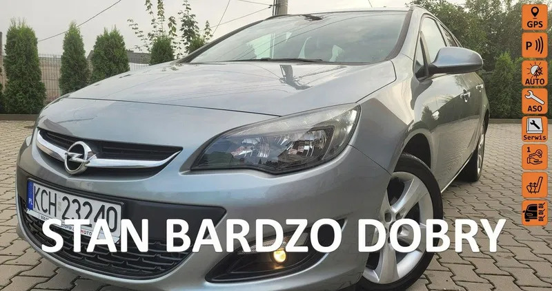 samochody osobowe Opel Astra cena 26990 przebieg: 260000, rok produkcji 2014 z Brzesko